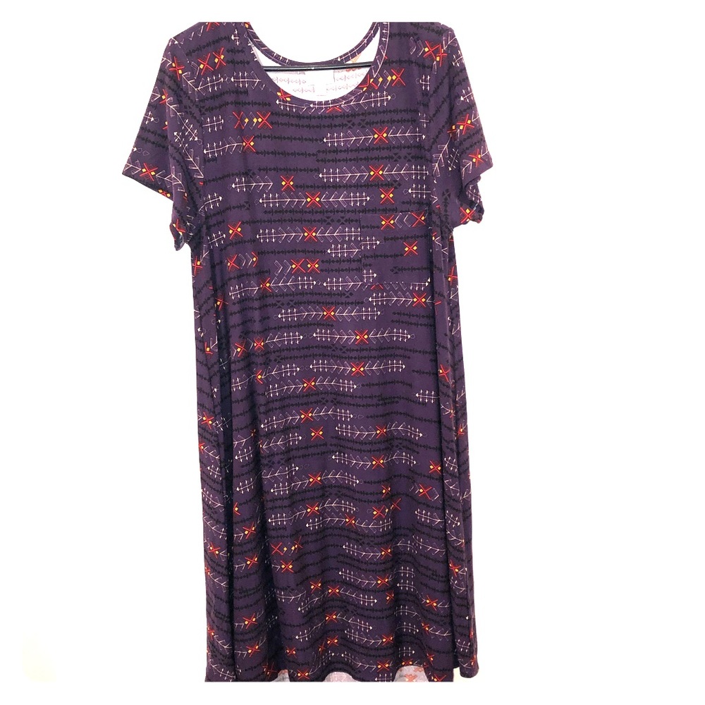 Lularoe Carly Dress 💜🖤